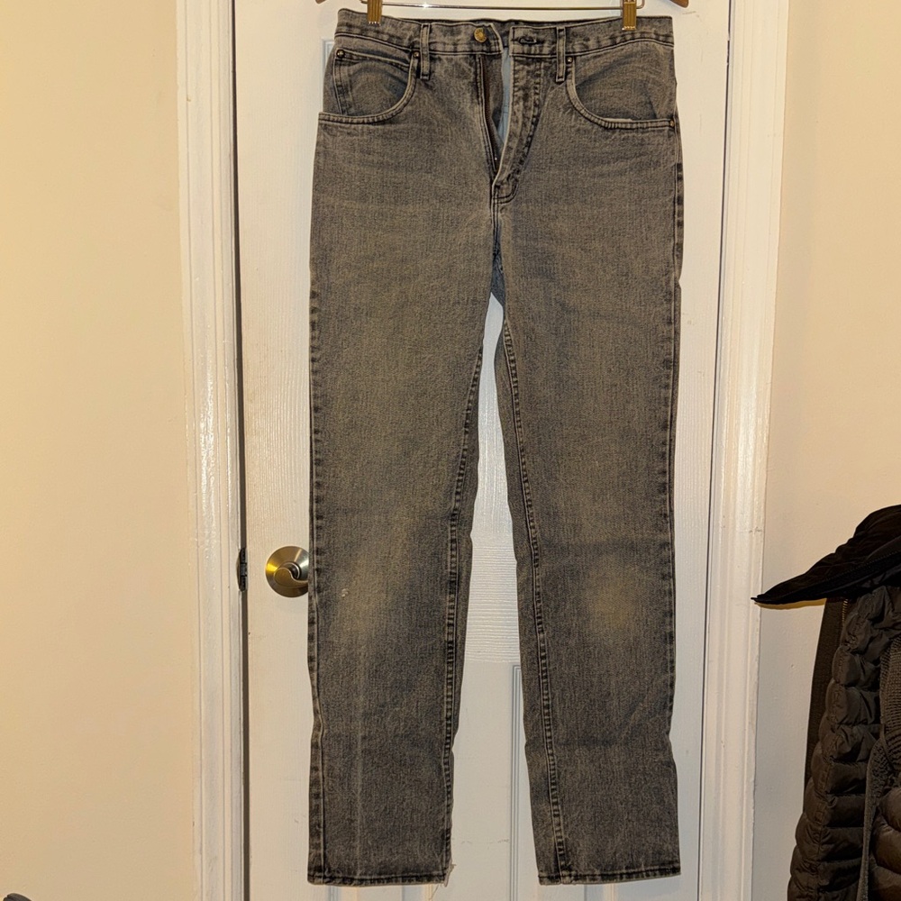 Women's Straight Fit Gray Denim Jeans